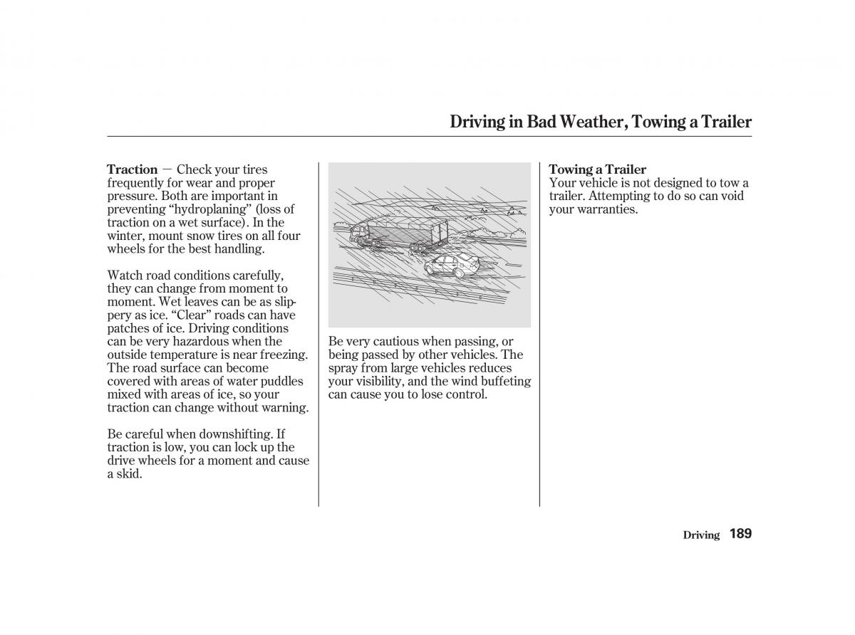 Honda Civic VII owners manual / page 188