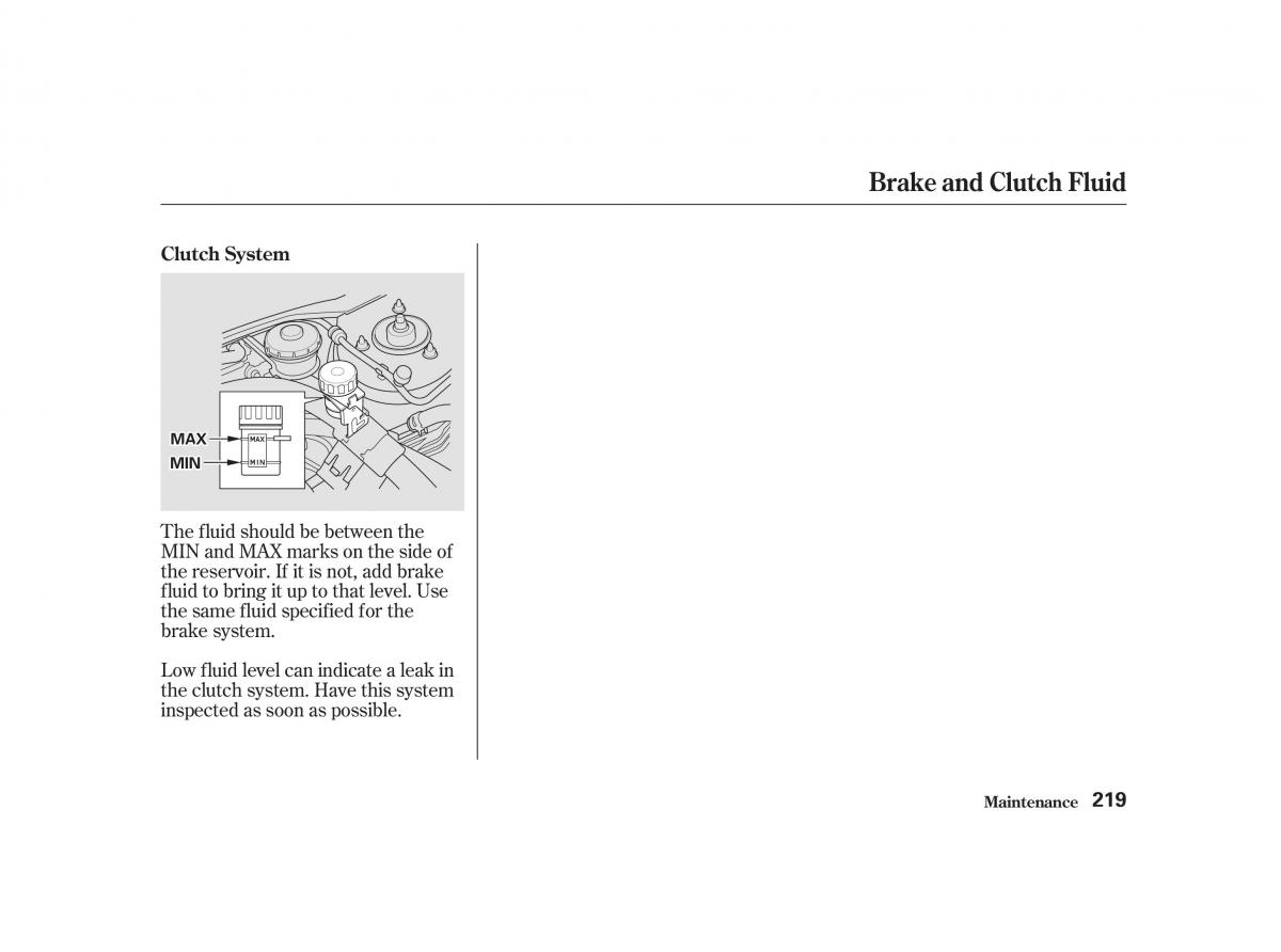 Honda Civic VII owners manual / page 218