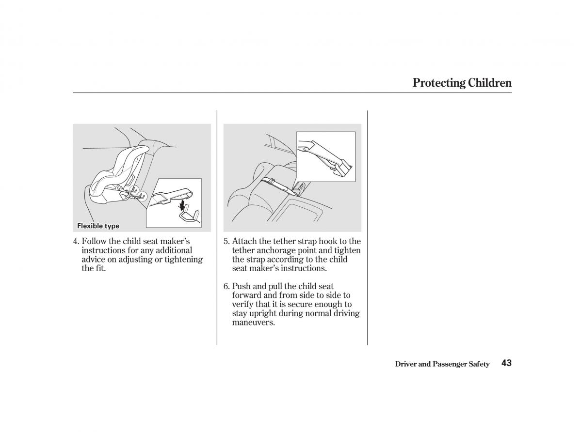 Honda Civic VII owners manual / page 42