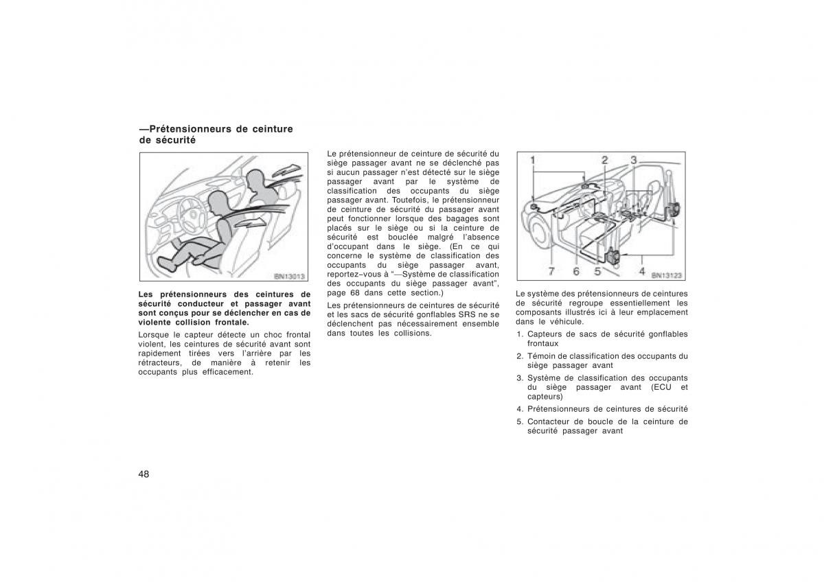 Toyota Corolla X manuel du proprietaire / page 64