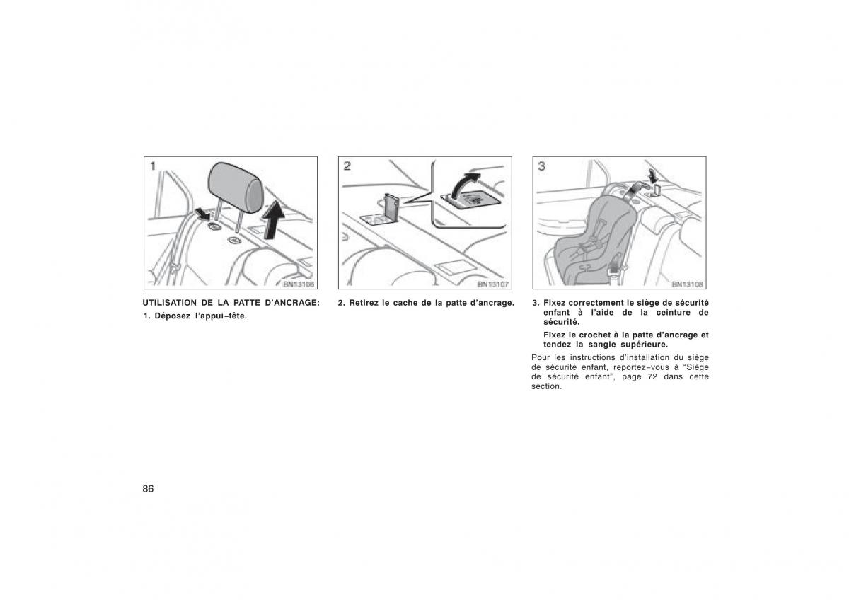 Toyota Corolla X manuel du proprietaire / page 102