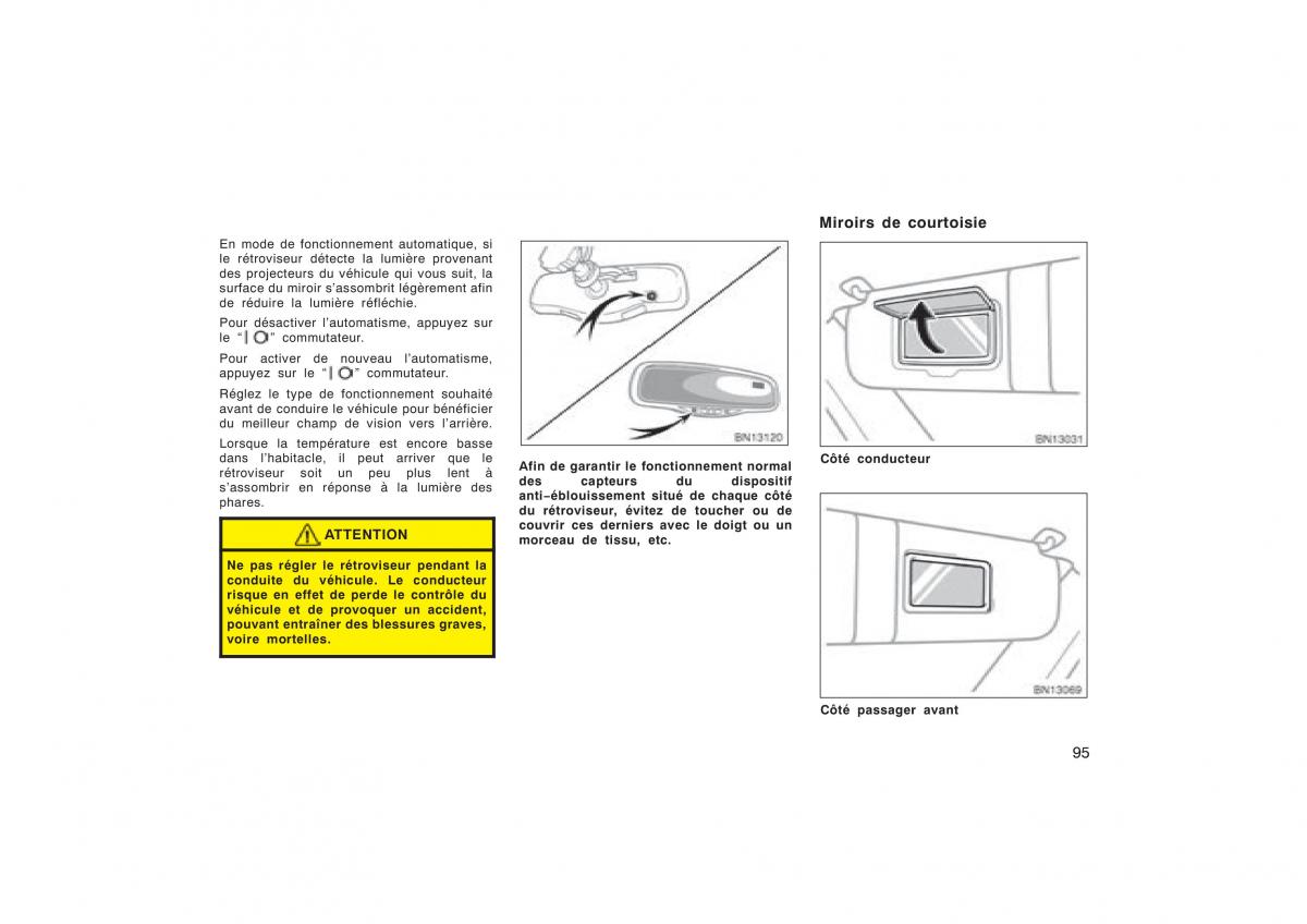 Toyota Corolla X manuel du proprietaire / page 111