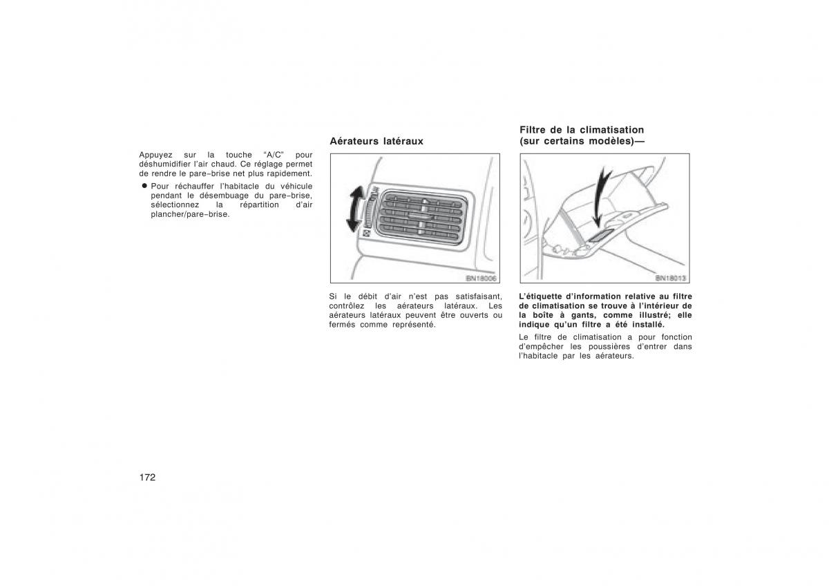 Toyota Corolla X manuel du proprietaire / page 188