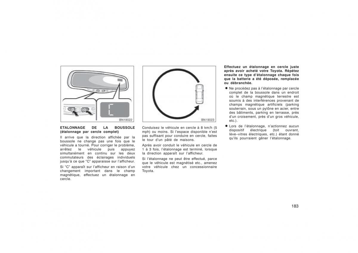 Toyota Corolla X manuel du proprietaire / page 199