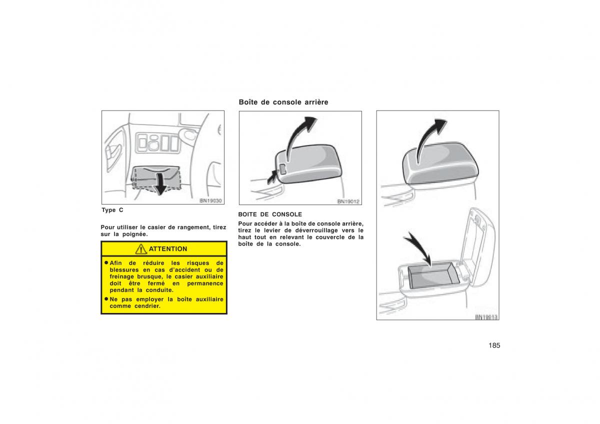 Toyota Corolla X manuel du proprietaire / page 201