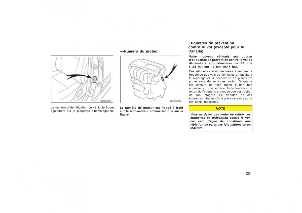 Toyota Corolla X manuel du proprietaire / page 217