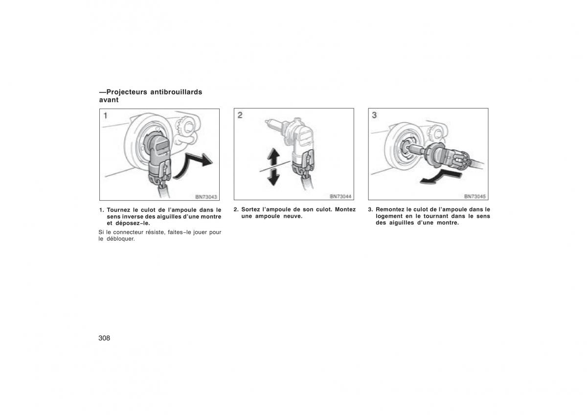 Toyota Corolla X manuel du proprietaire / page 324