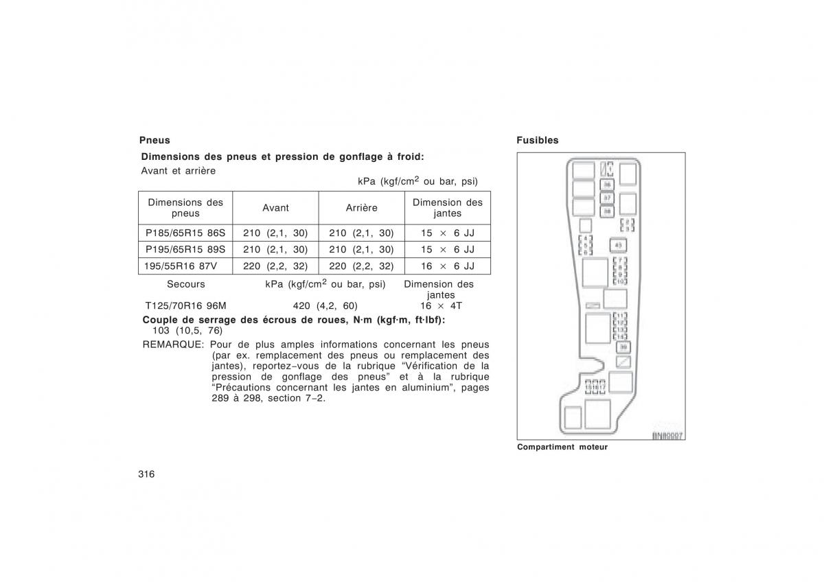 Toyota Corolla X manuel du proprietaire / page 332