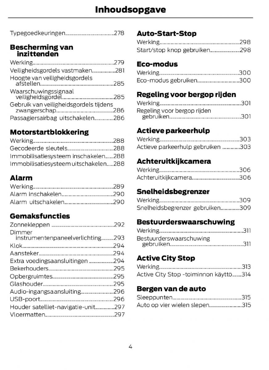 Ford C Max II 2 handleiding / page 6