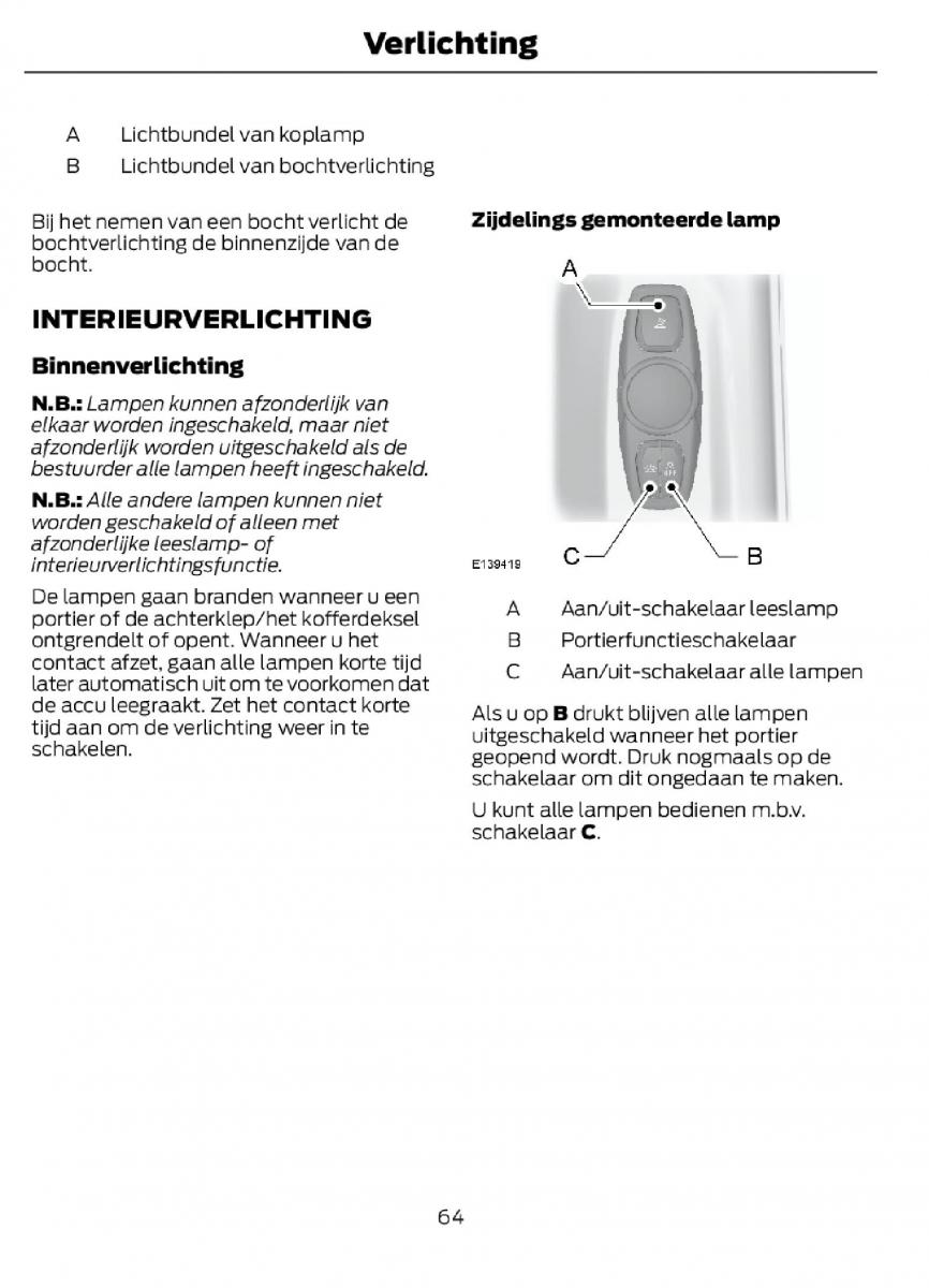 Ford C Max II 2 handleiding / page 67