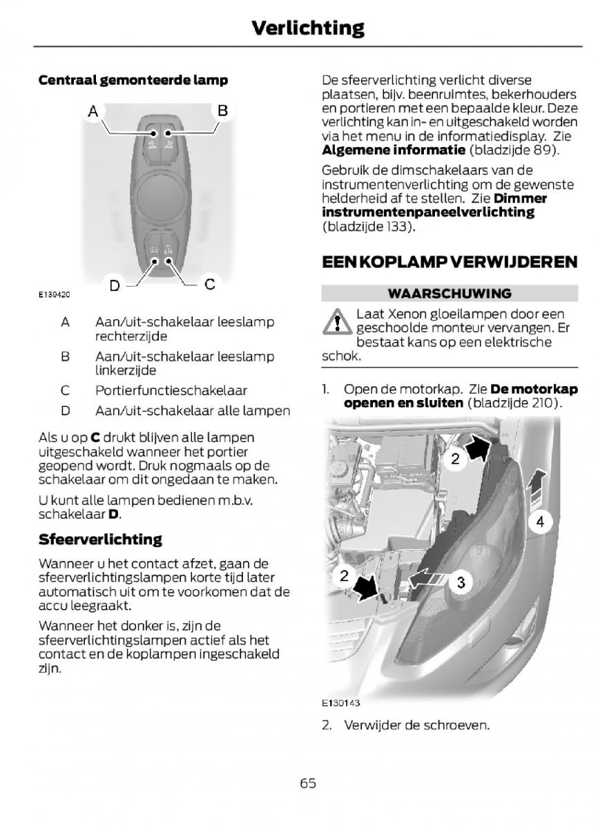 Ford C Max II 2 handleiding / page 68