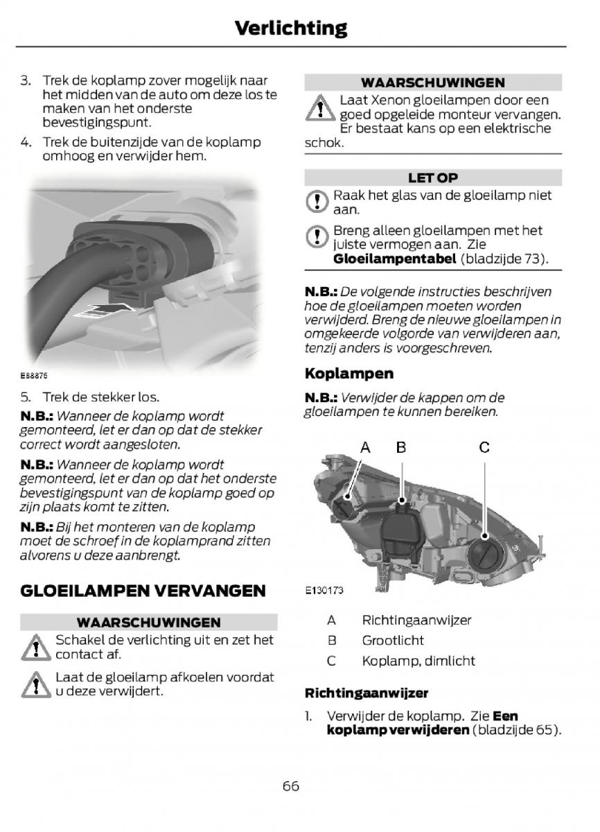 Ford C Max II 2 handleiding / page 69