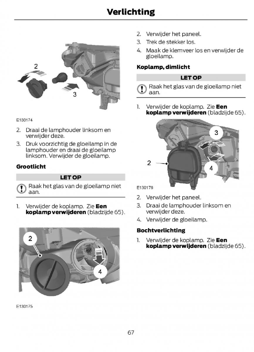 Ford C Max II 2 handleiding / page 70