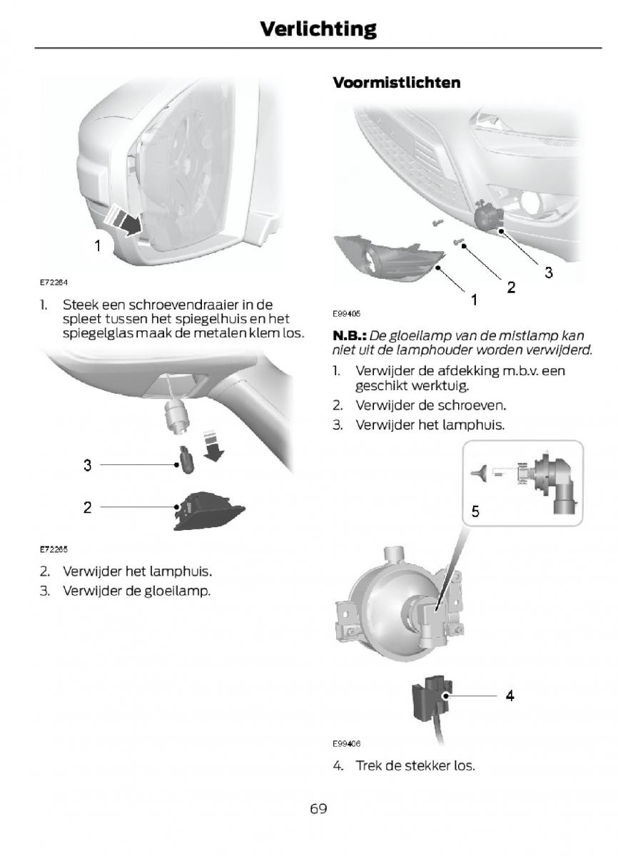 Ford C Max II 2 handleiding / page 72