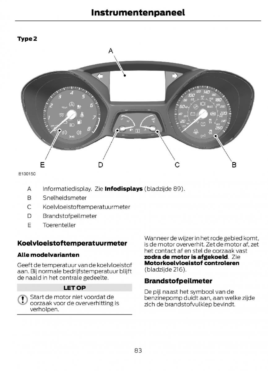 Ford C Max II 2 handleiding / page 86