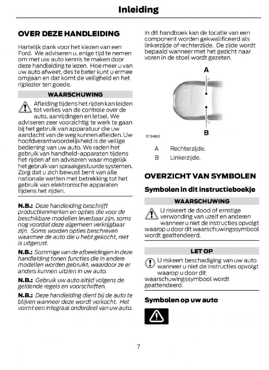 Ford C Max II 2 handleiding / page 9