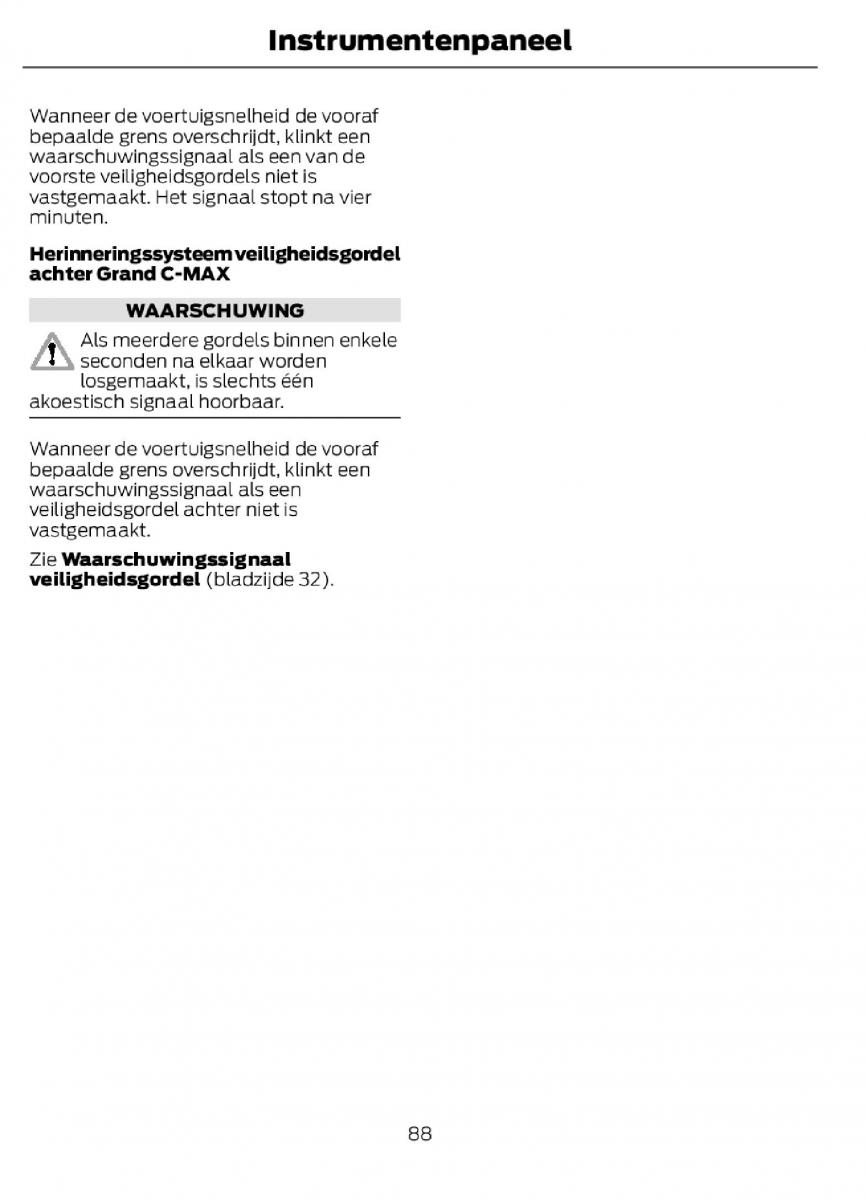 Ford C Max II 2 handleiding / page 91