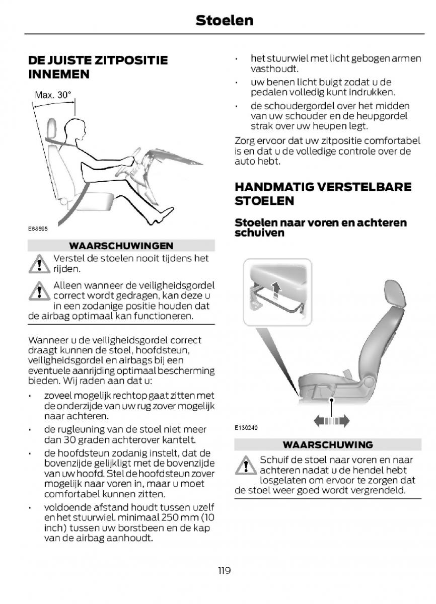 Ford C Max II 2 handleiding / page 122