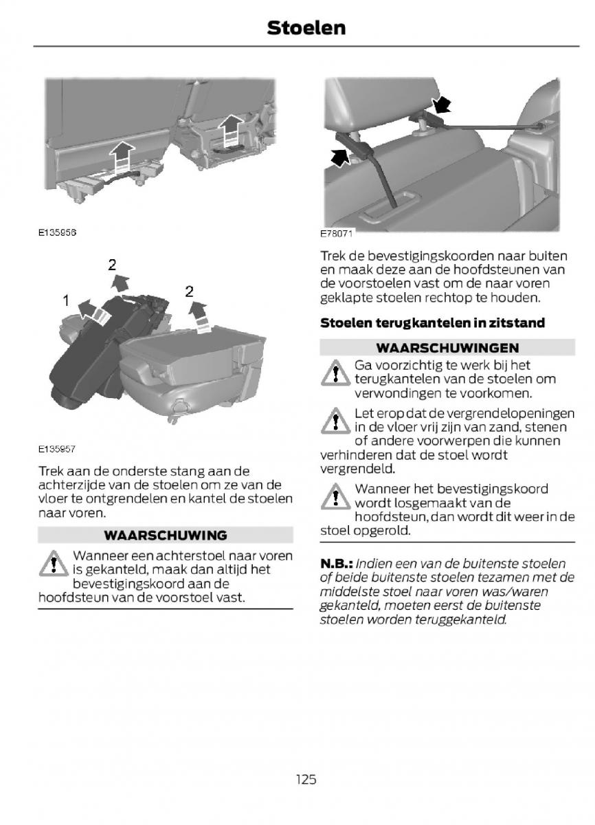 Ford C Max II 2 handleiding / page 128