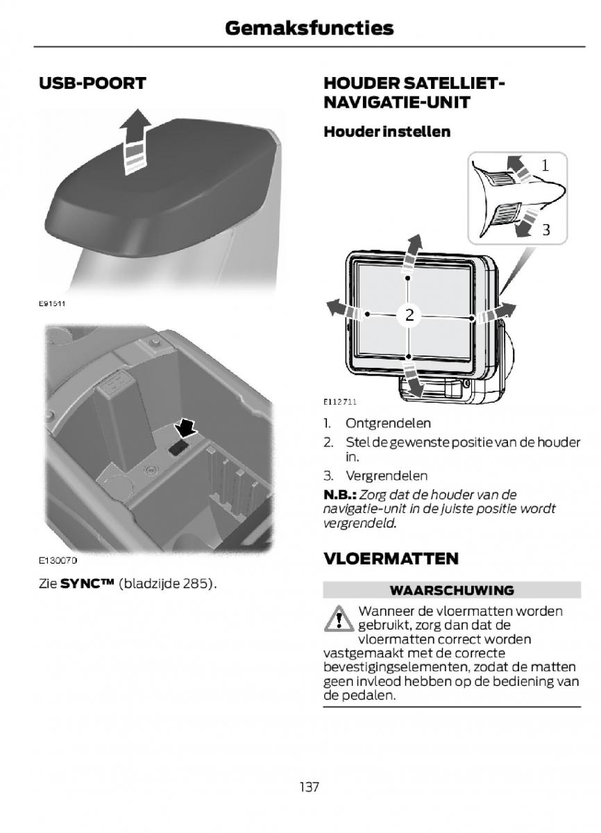 Ford C Max II 2 handleiding / page 140