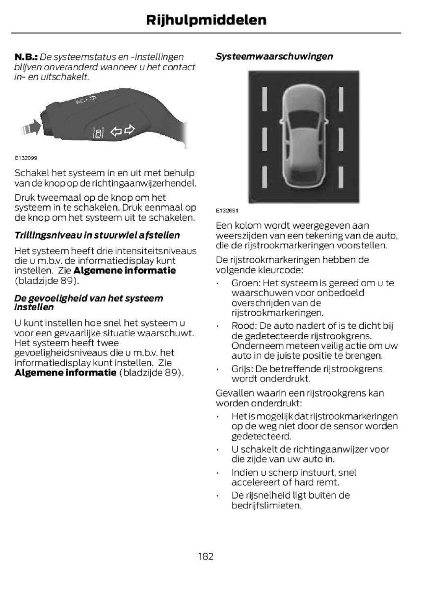 Ford C Max II 2 handleiding / page 185