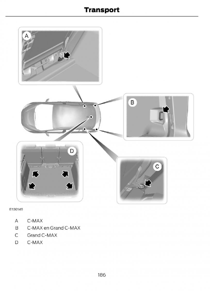 Ford C Max II 2 handleiding / page 189