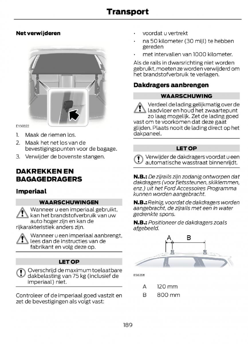 Ford C Max II 2 handleiding / page 192