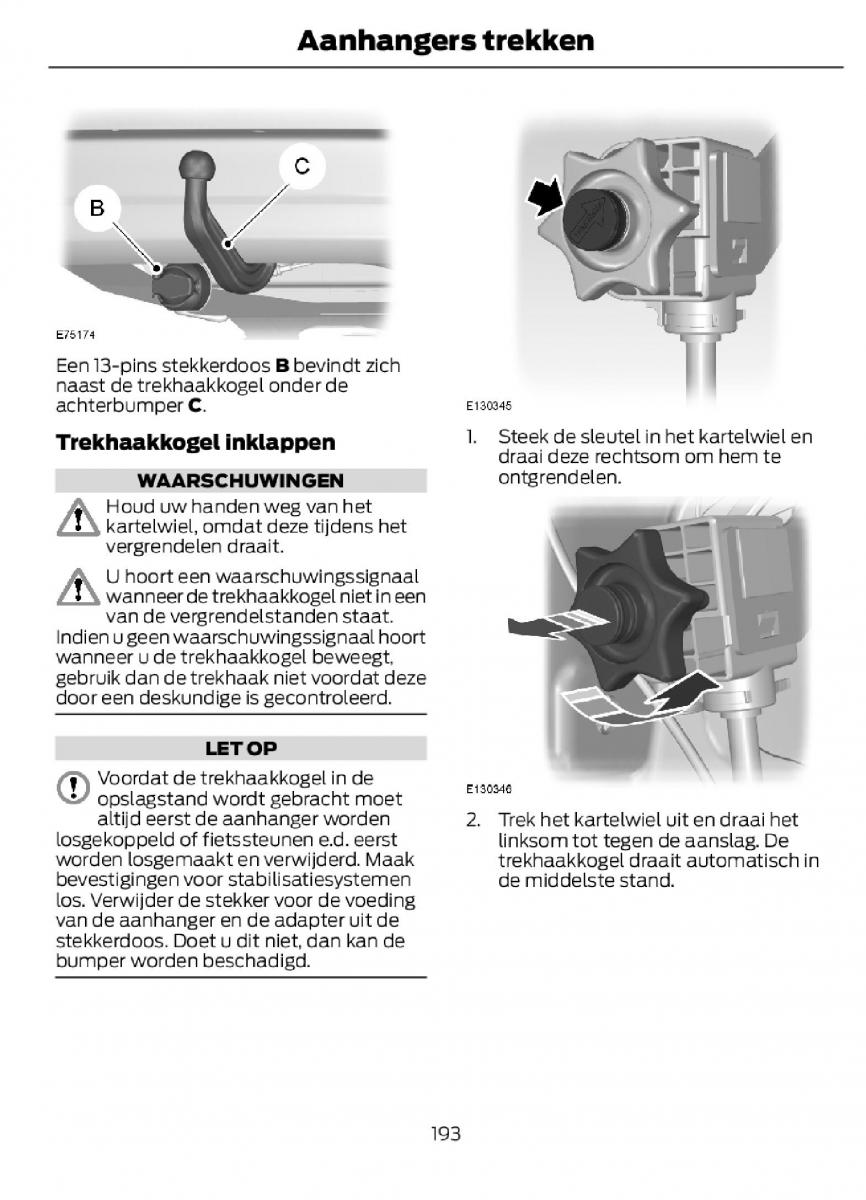 Ford C Max II 2 handleiding / page 196