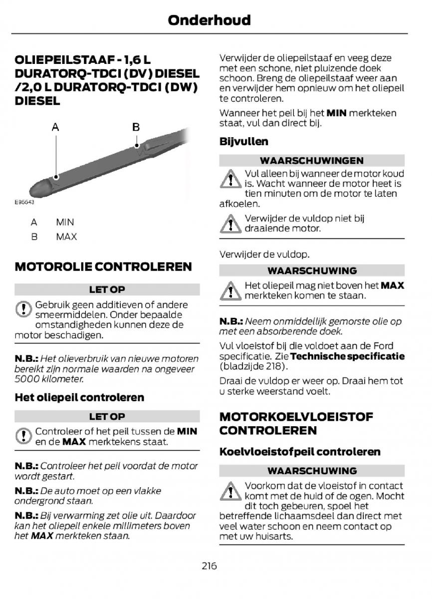 Ford C Max II 2 handleiding / page 219