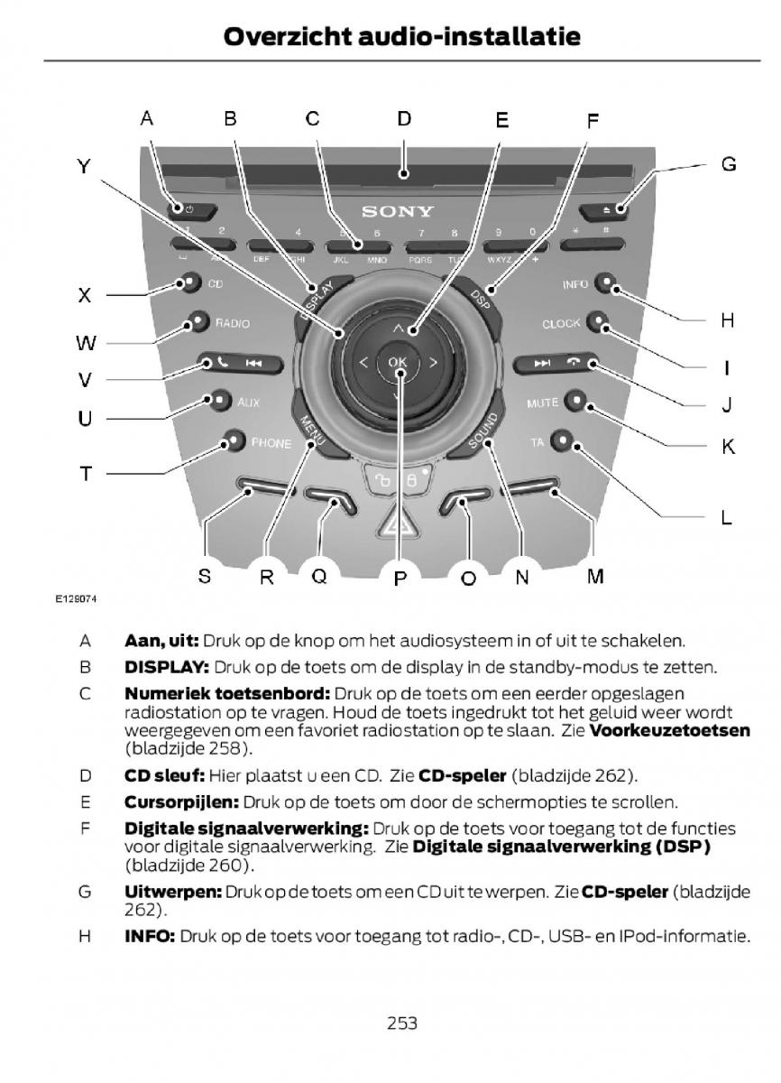 Ford C Max II 2 handleiding / page 256