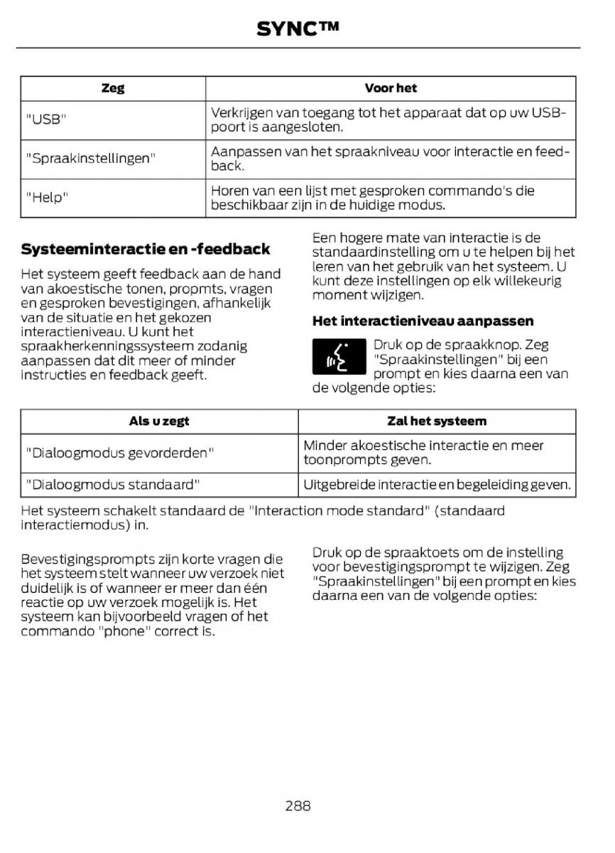 Ford C Max II 2 handleiding / page 291