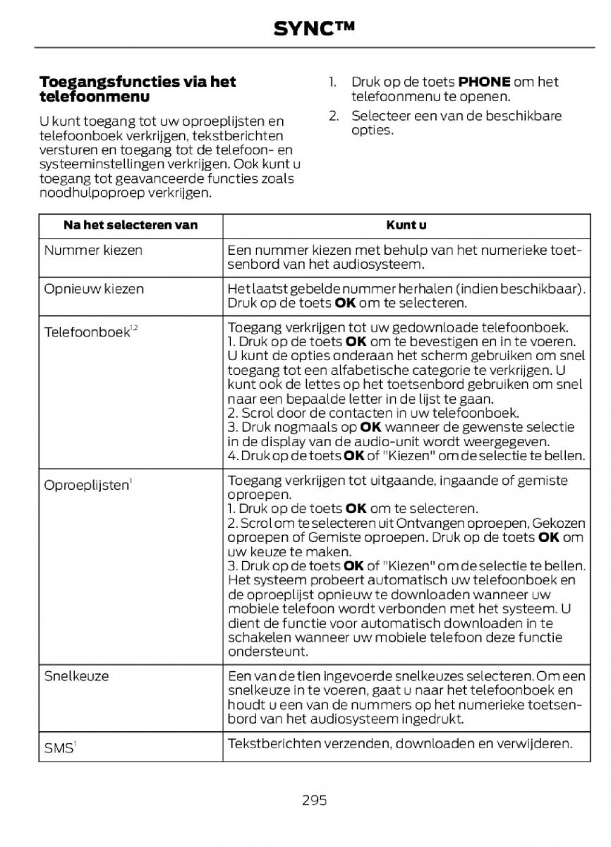 Ford C Max II 2 handleiding / page 298