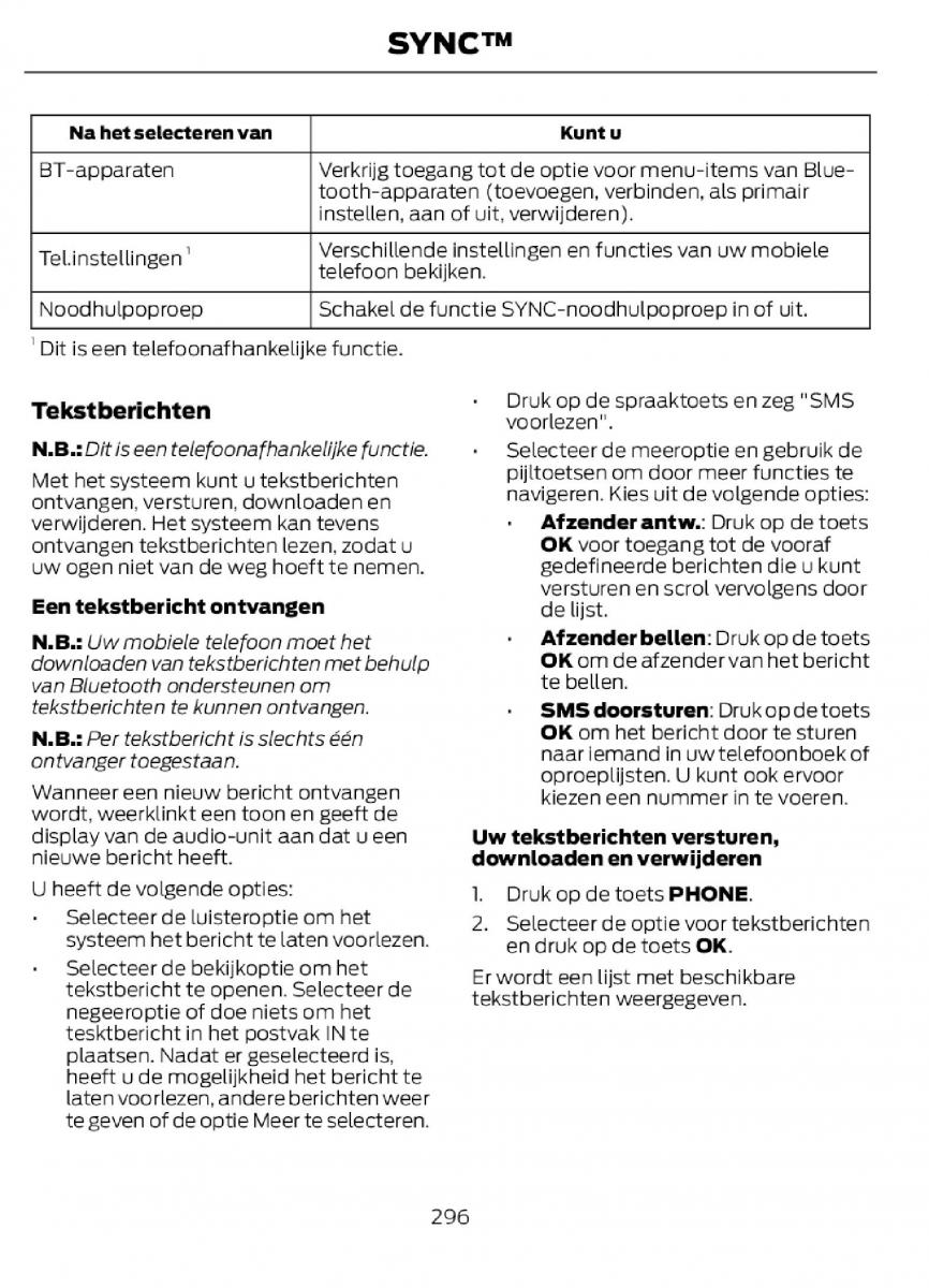 Ford C Max II 2 handleiding / page 299