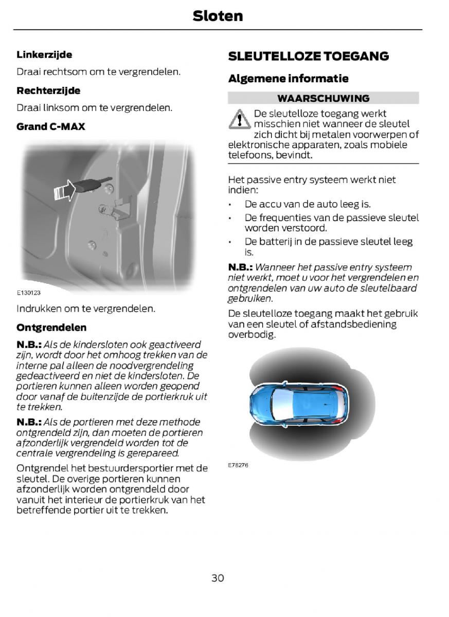 Ford C Max II 2 handleiding / page 32