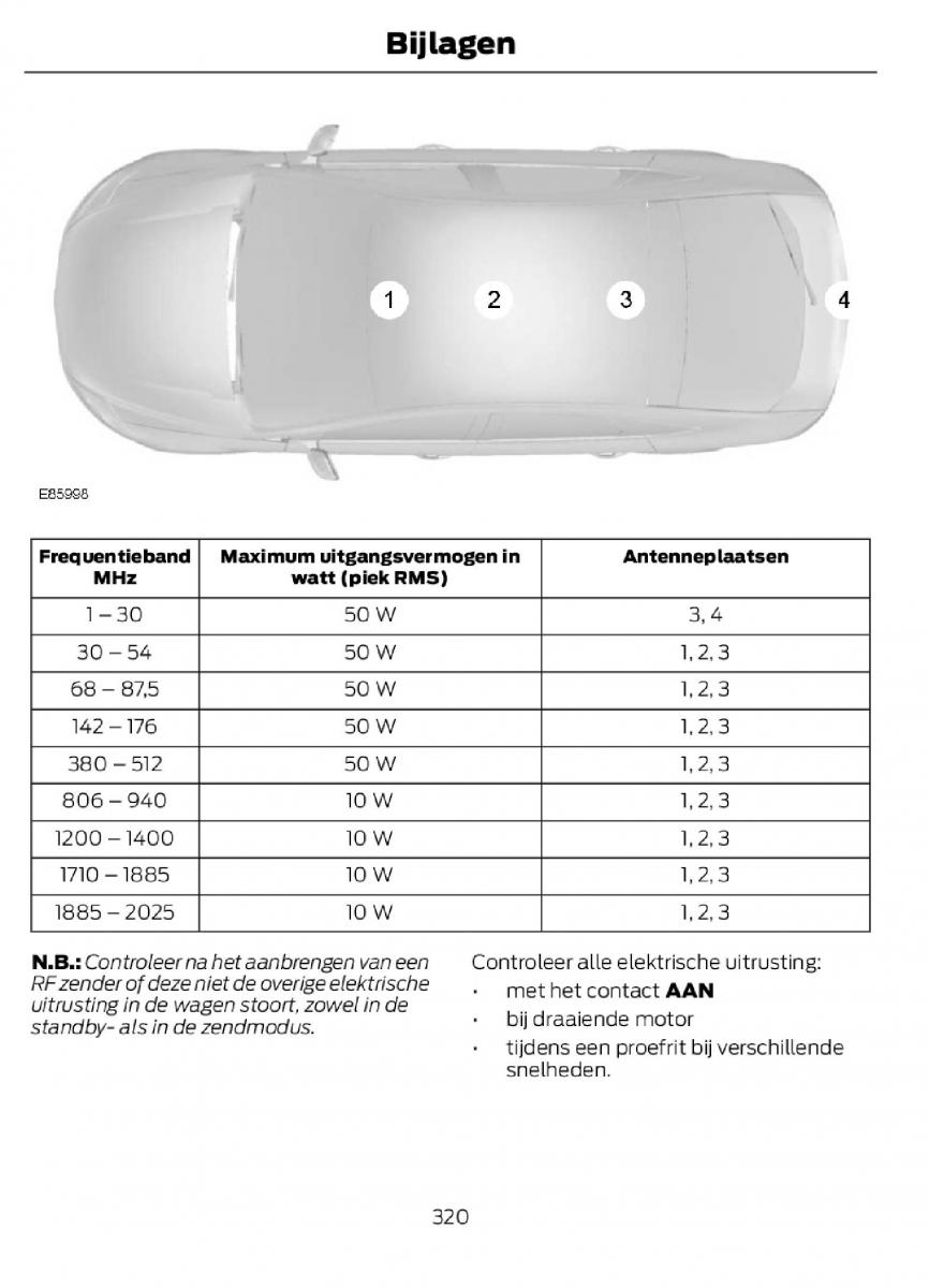 Ford C Max II 2 handleiding / page 323