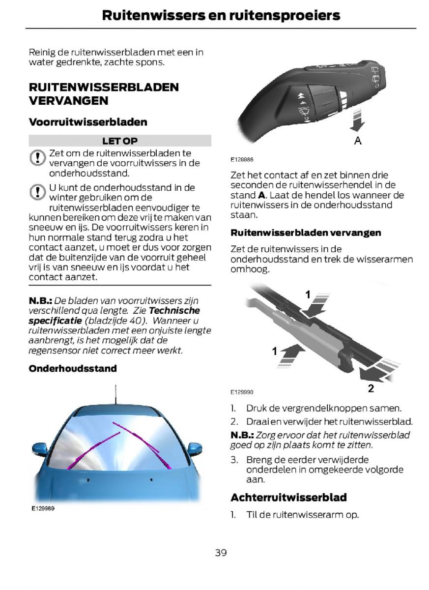 Ford C Max II 2 handleiding / page 41