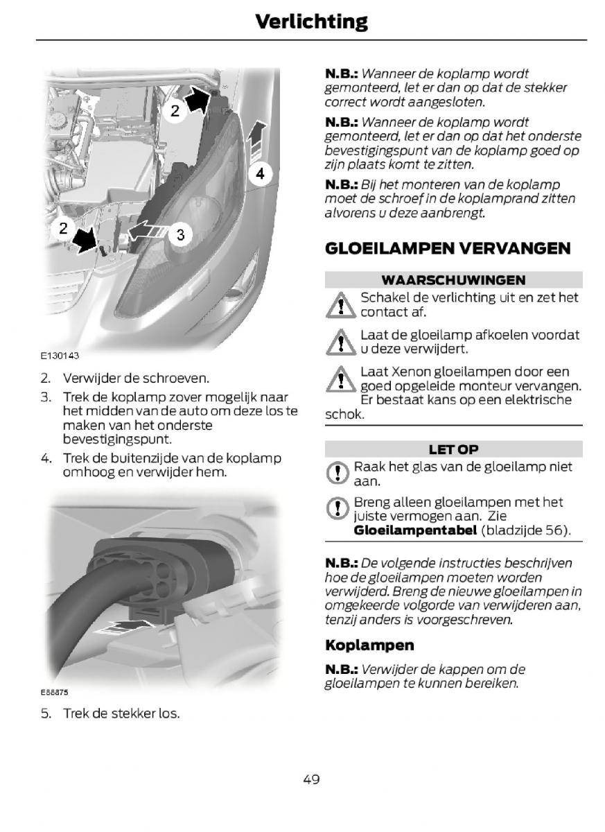 Ford C Max II 2 handleiding / page 51