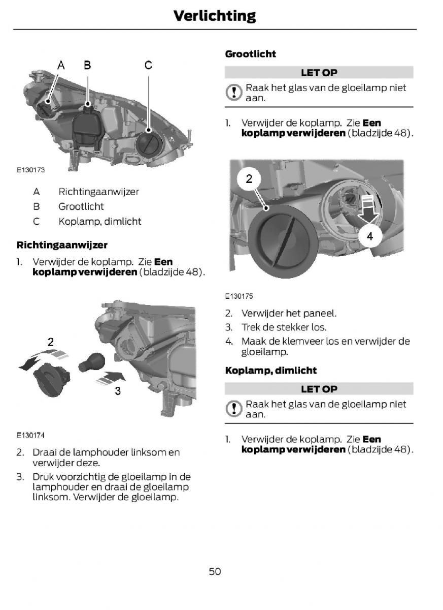 Ford C Max II 2 handleiding / page 52