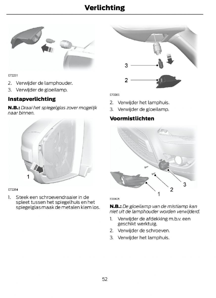 Ford C Max II 2 handleiding / page 54