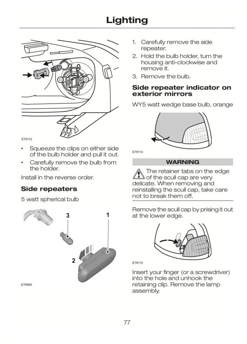 Ford C Max II 2 owners manual / page 81