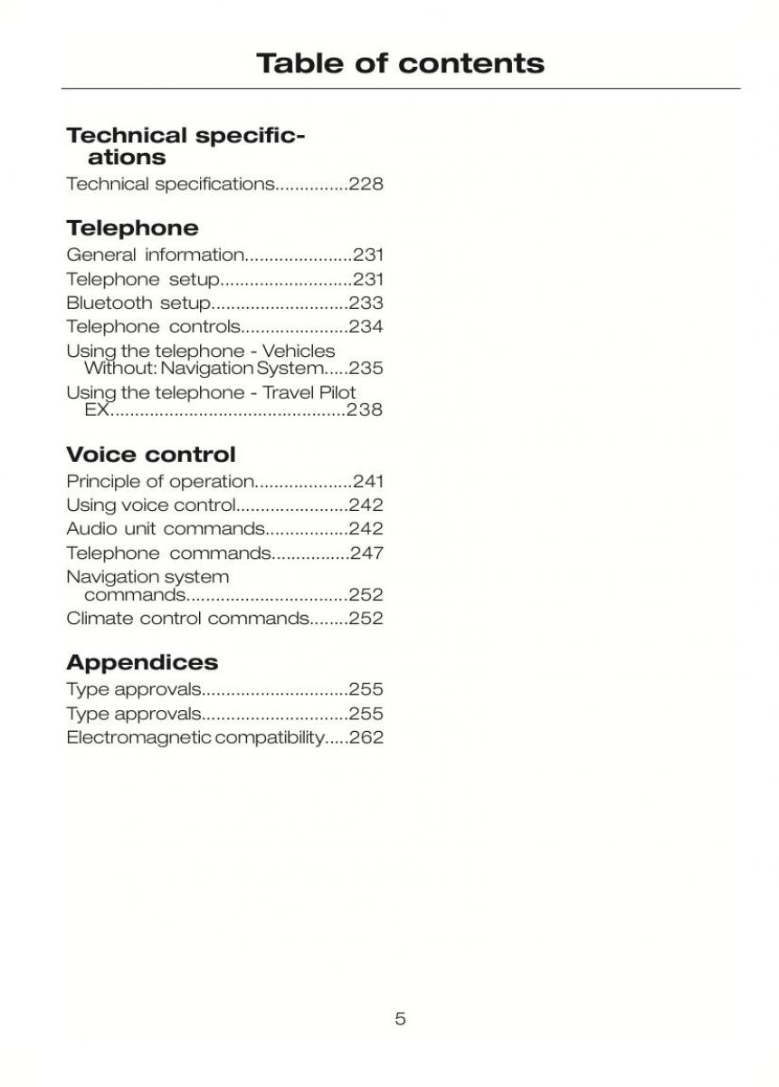 Ford C Max II 2 owners manual / page 9