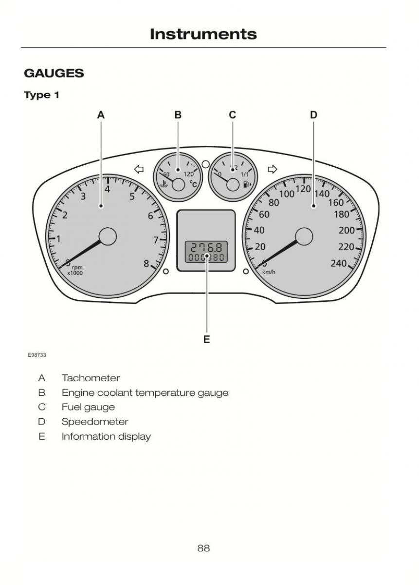 Ford C Max II 2 owners manual / page 92