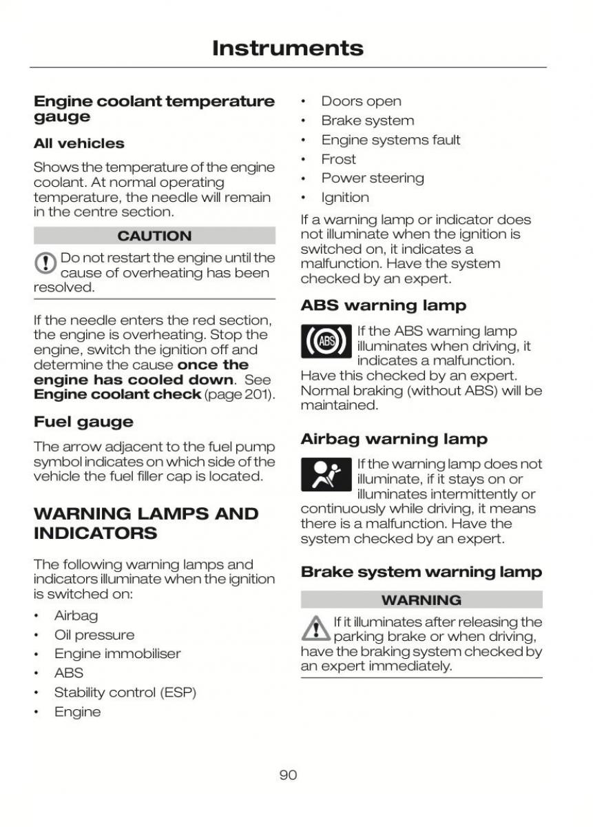 Ford C Max II 2 owners manual / page 94