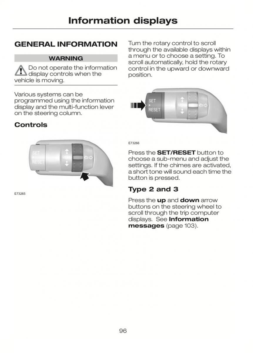 Ford C Max II 2 owners manual / page 100