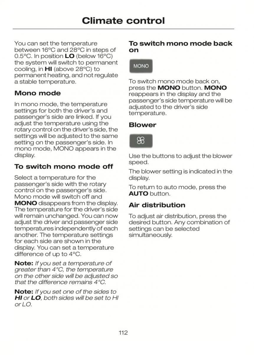 Ford C Max II 2 owners manual / page 116