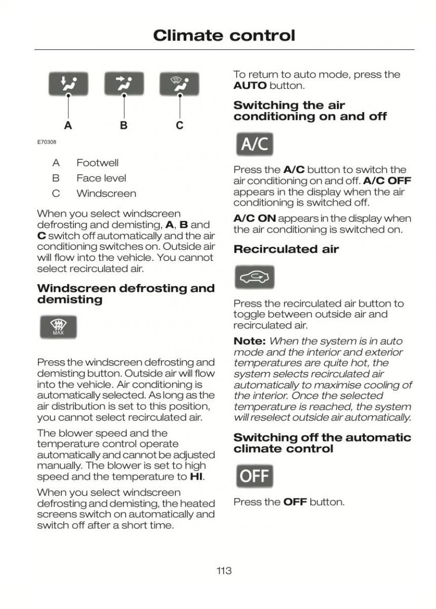 Ford C Max II 2 owners manual / page 117