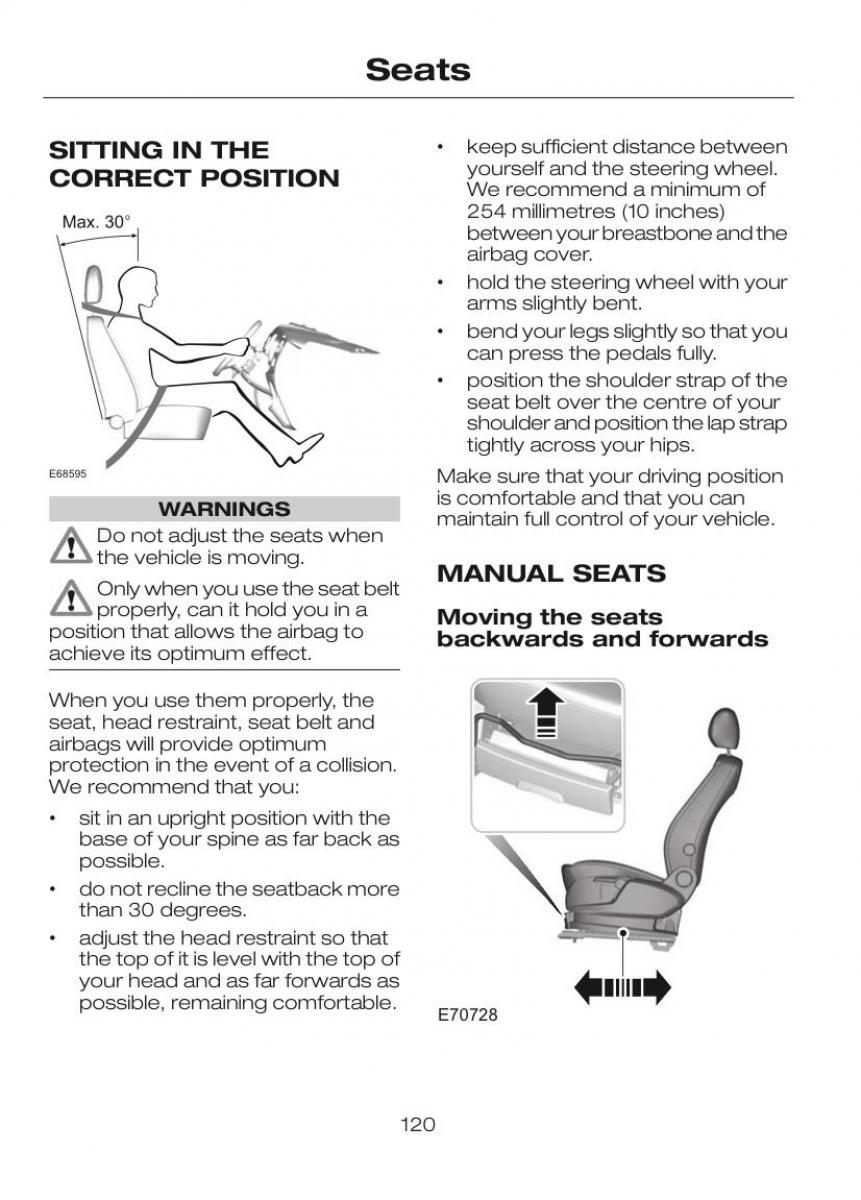 Ford C Max II 2 owners manual / page 124