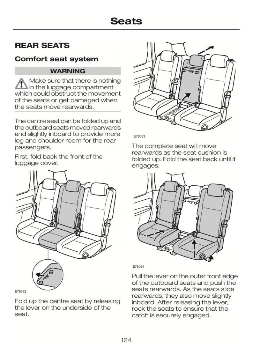 Ford C Max II 2 owners manual / page 128