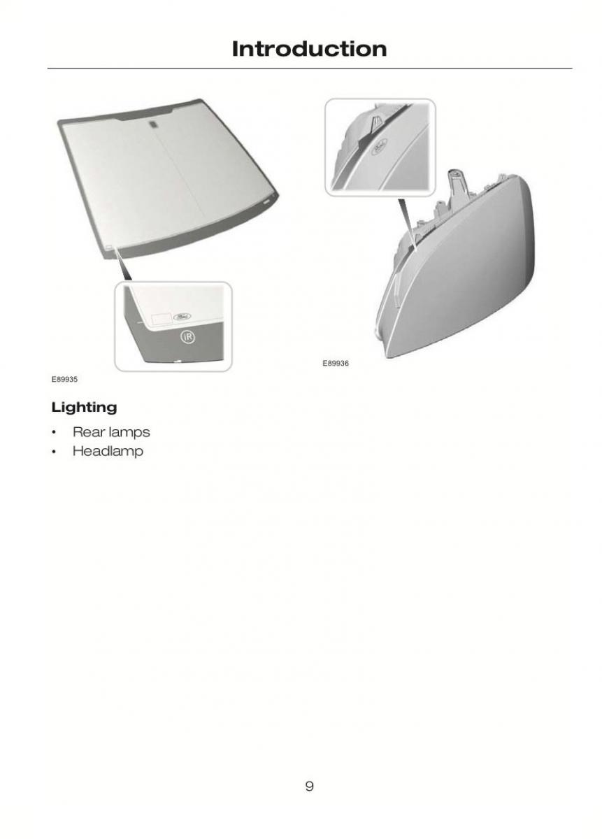 Ford C Max II 2 owners manual / page 13