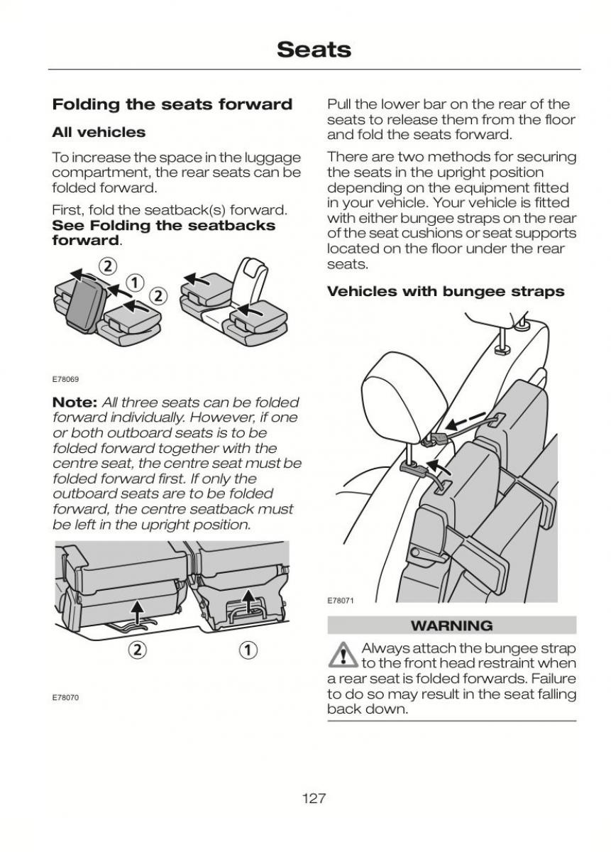 Ford C Max II 2 owners manual / page 131